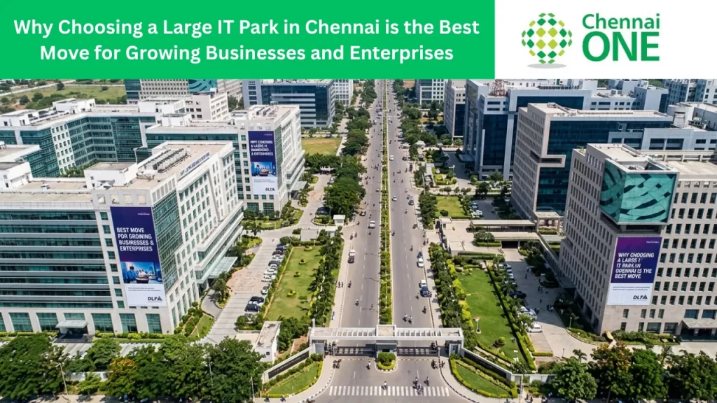Large IT park in Chennai modern office space for growing businesses