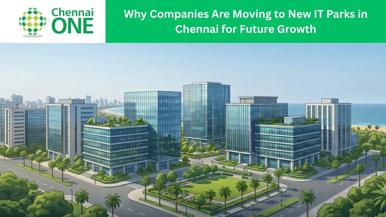 Modern IT park in Chennai for business growth