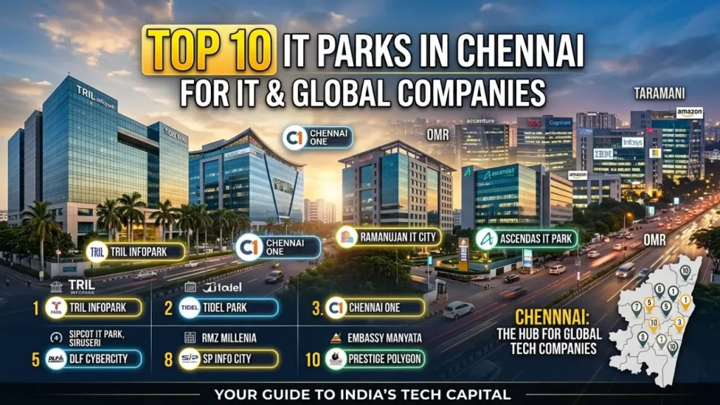 Top 10 IT parks in Chennai featuring Chennai One
