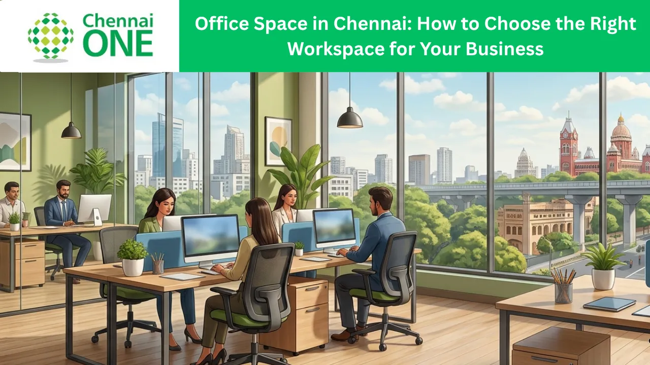 Office space in Chennai for modern businesses